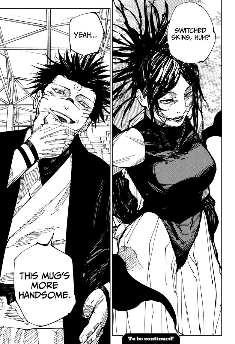 Jujutsu Kaisen Chapter 216 page 19 - Chapter 216: Bath