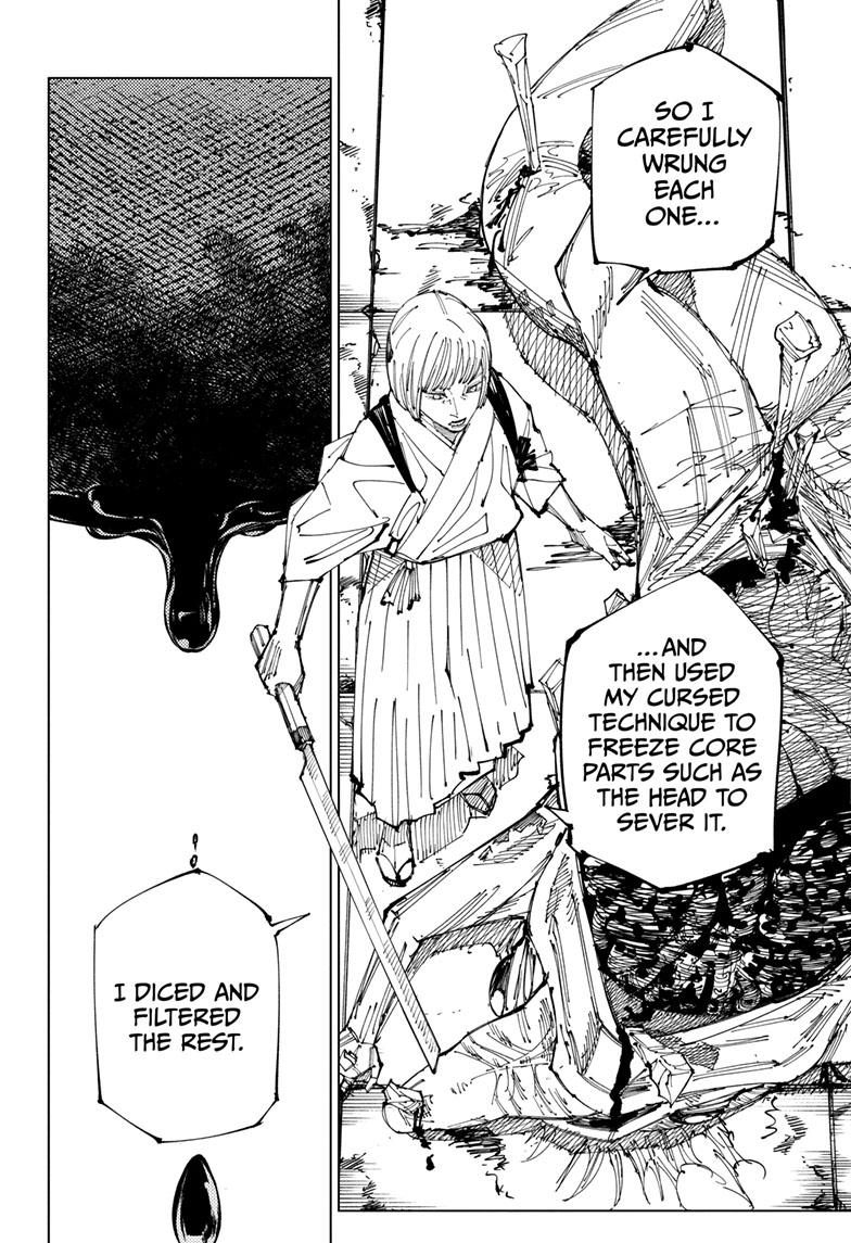 Jujutsu Kaisen Chapter 216 page 7 - Chapter 216: Bath