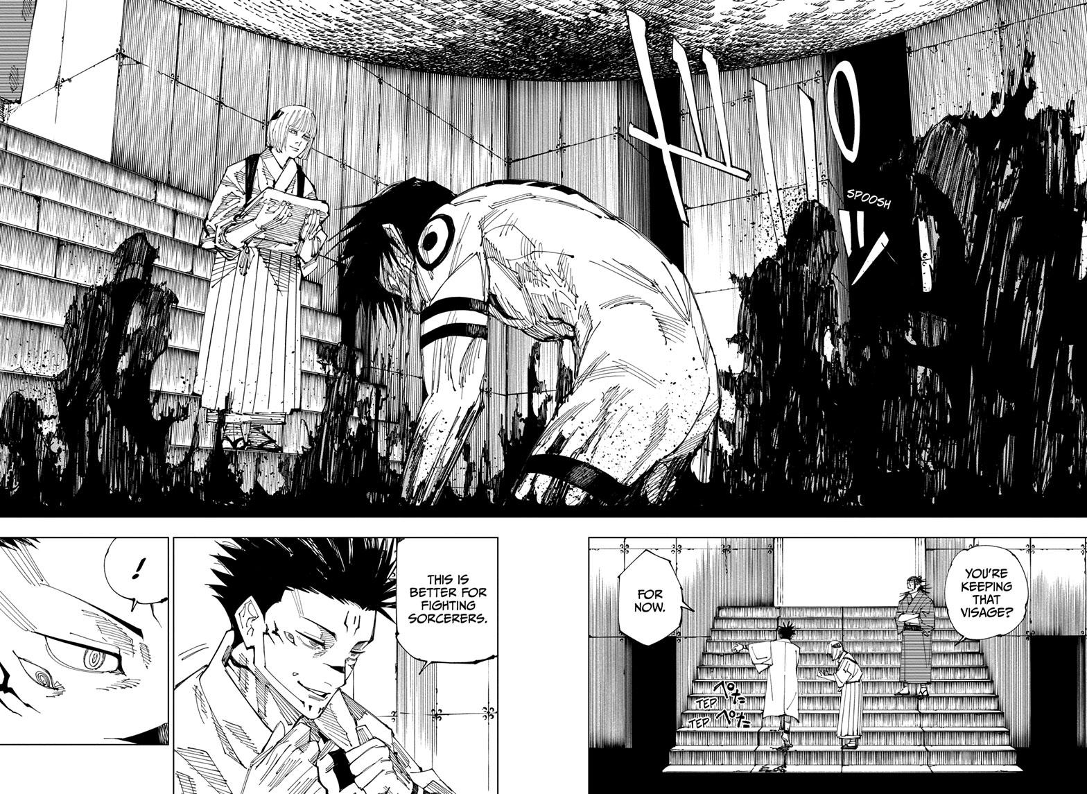 Jujutsu Kaisen Chapter 216 page 9 - Chapter 216: Bath