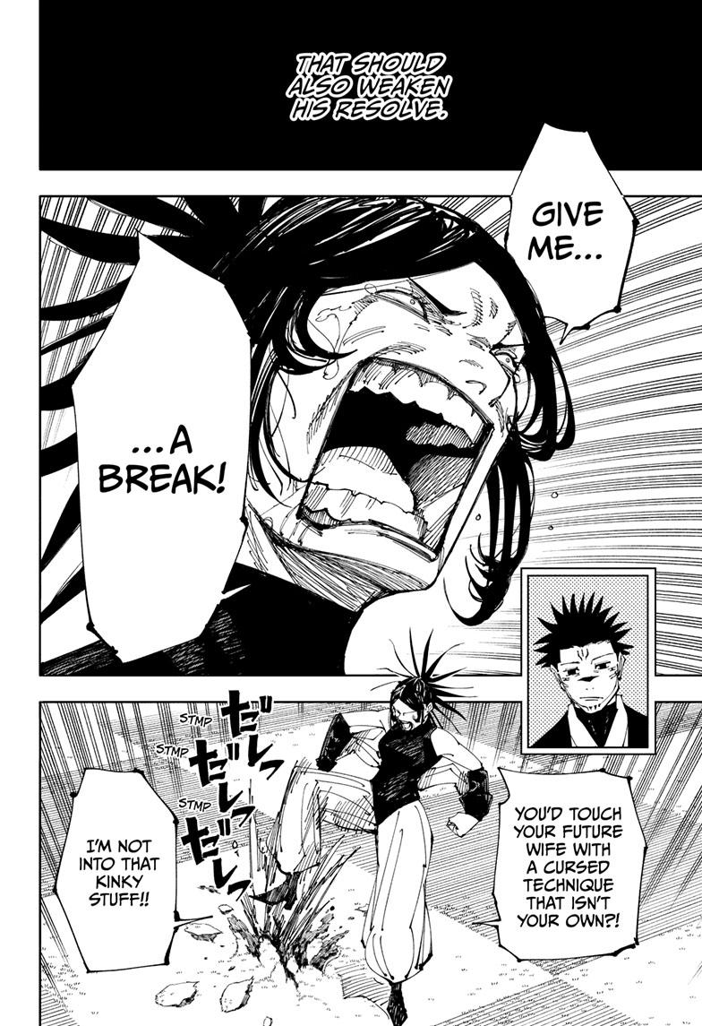 Jujutsu Kaisen Chapter 217 page 16 - Chapter 217: Bath, Part 2