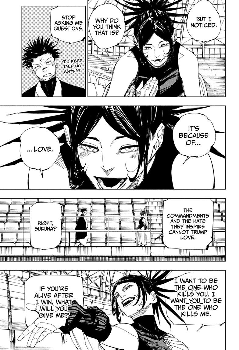 Jujutsu Kaisen Chapter 217 page 6 - Chapter 217: Bath, Part 2