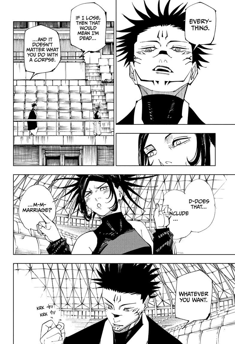 Jujutsu Kaisen Chapter 217 page 7 - Chapter 217: Bath, Part 2