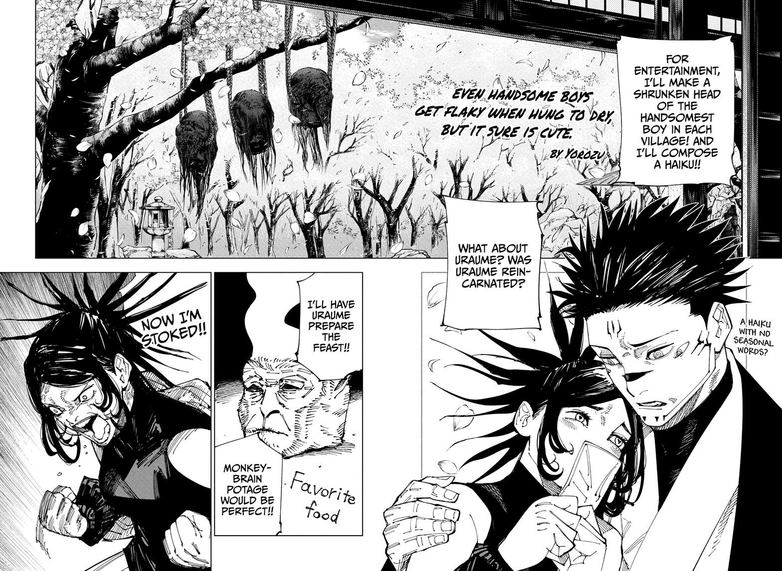 Jujutsu Kaisen Chapter 217 page 9 - Chapter 217: Bath, Part 2