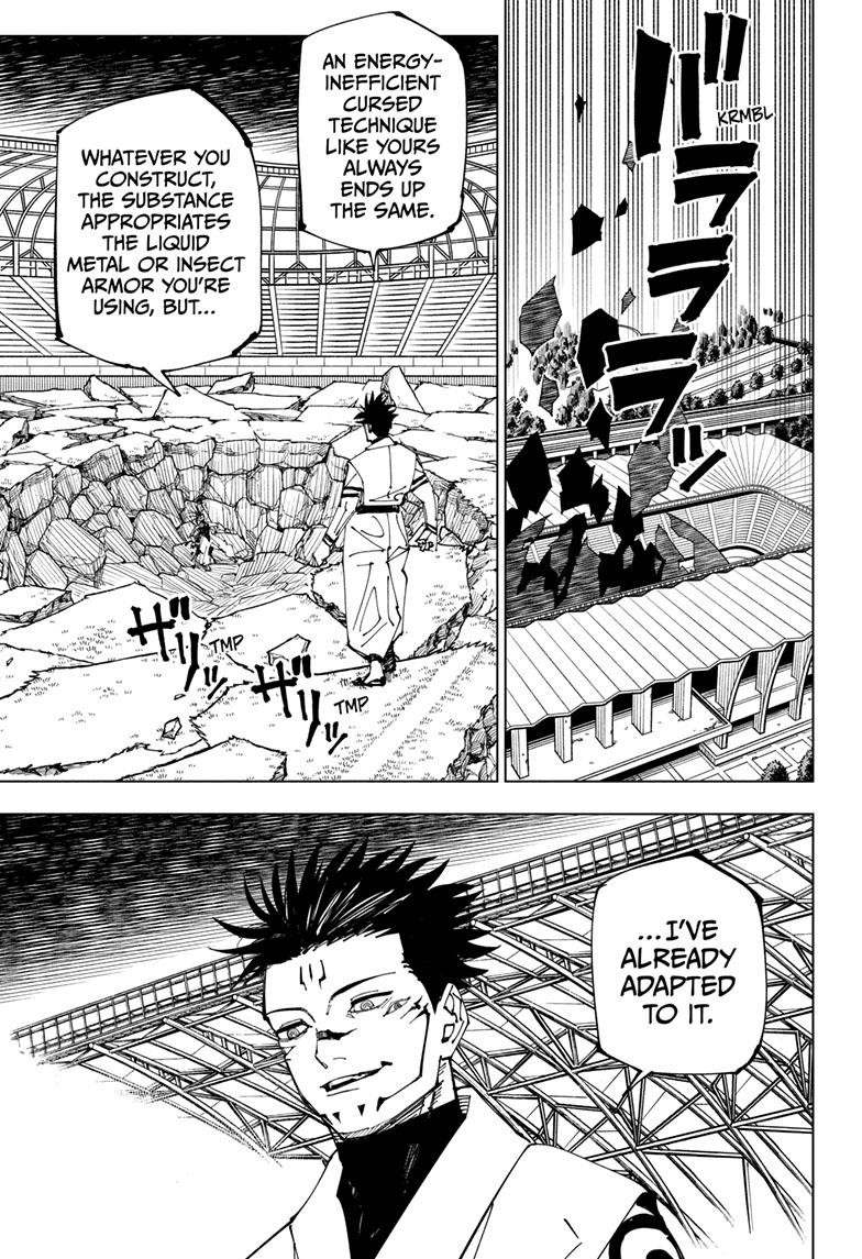 Jujutsu Kaisen Chapter 219 page 18 - Chapter 219: Bath, Part 4