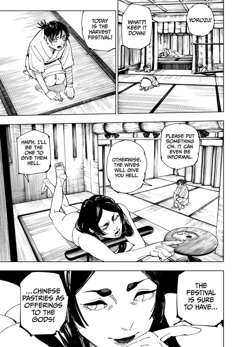 Jujutsu Kaisen Chapter 219 page 4 - Chapter 219: Bath, Part 4