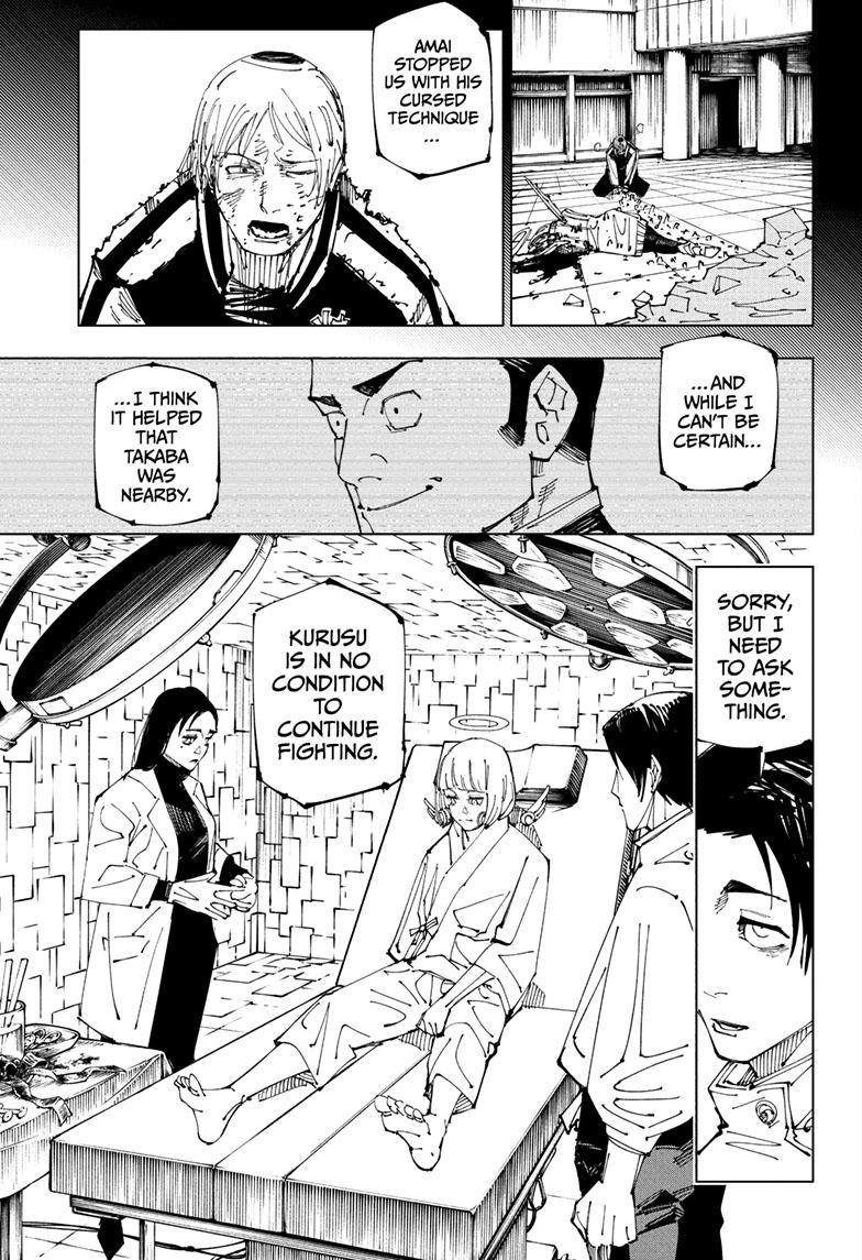 Jujutsu Kaisen Chapter 220 page 12 - Chapter 220: Self-Purification, Self-Constraint