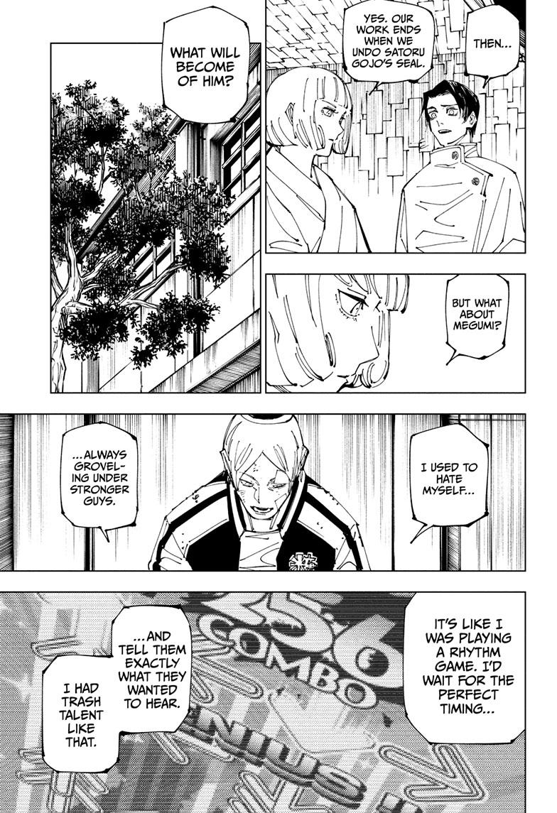 Jujutsu Kaisen Chapter 220 page 14 - Chapter 220: Self-Purification, Self-Constraint