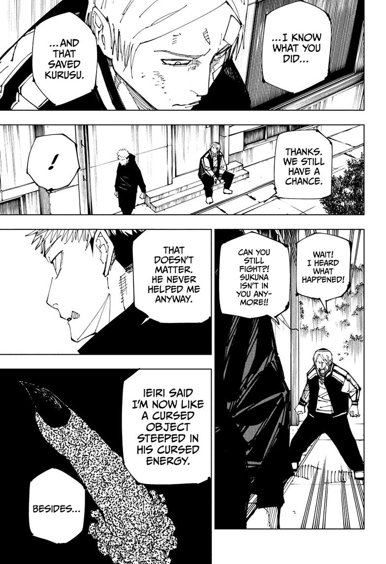 Jujutsu Kaisen Chapter 220 page 16 - Chapter 220: Self-Purification, Self-Constraint