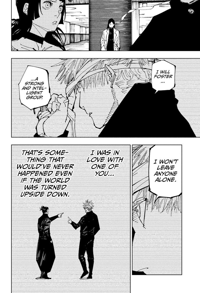 Jujutsu Kaisen Chapter 220 page 19 - Chapter 220: Self-Purification, Self-Constraint