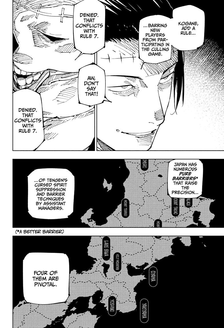 Jujutsu Kaisen Chapter 220 page 3 - Chapter 220: Self-Purification, Self-Constraint