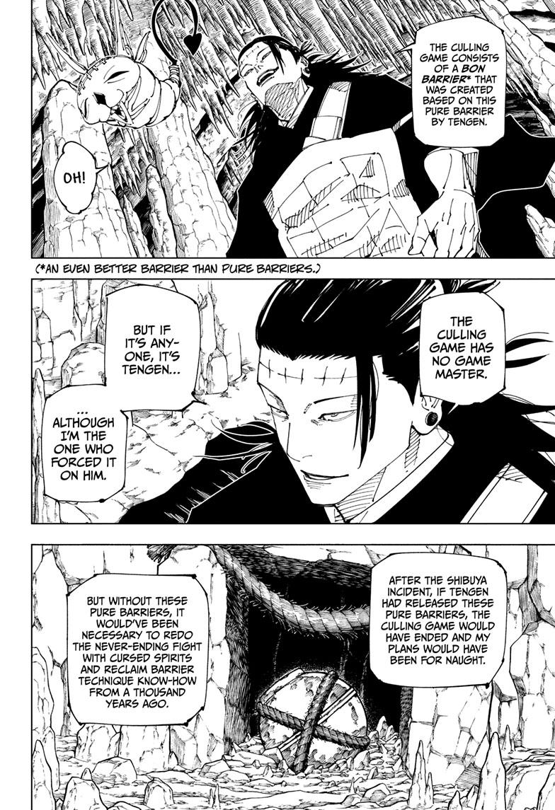 Jujutsu Kaisen Chapter 220 page 5 - Chapter 220: Self-Purification, Self-Constraint