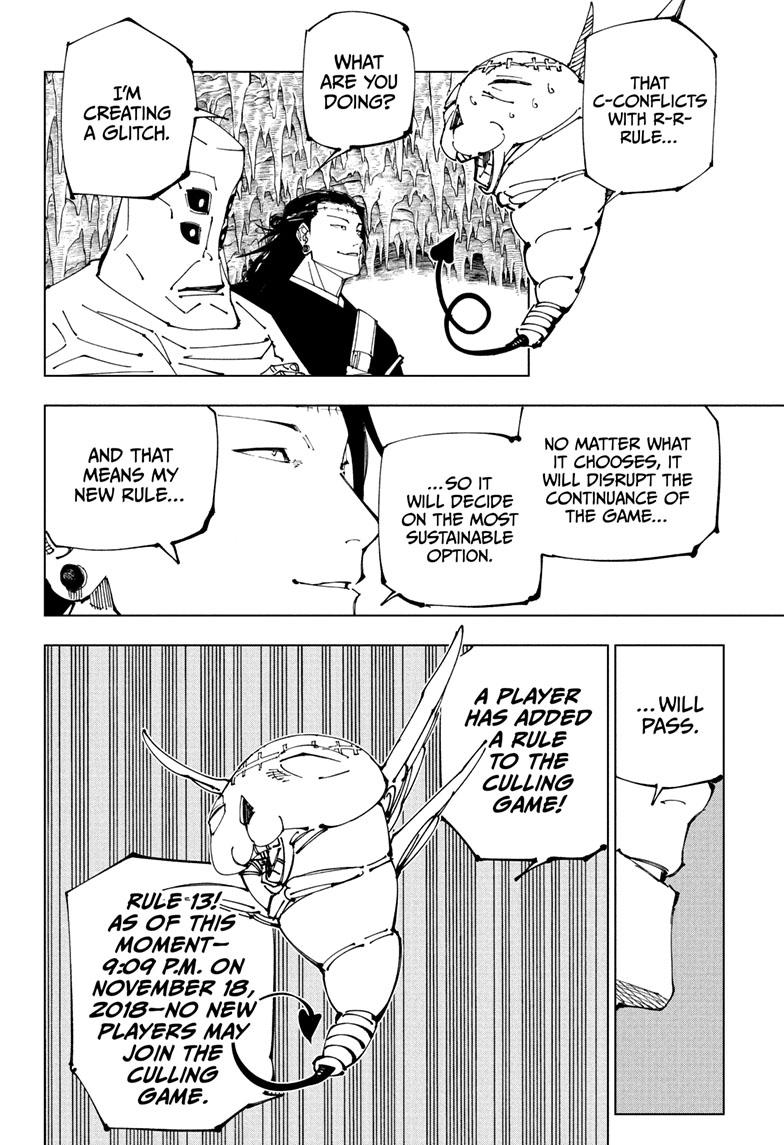 Jujutsu Kaisen Chapter 220 page 7 - Chapter 220: Self-Purification, Self-Constraint
