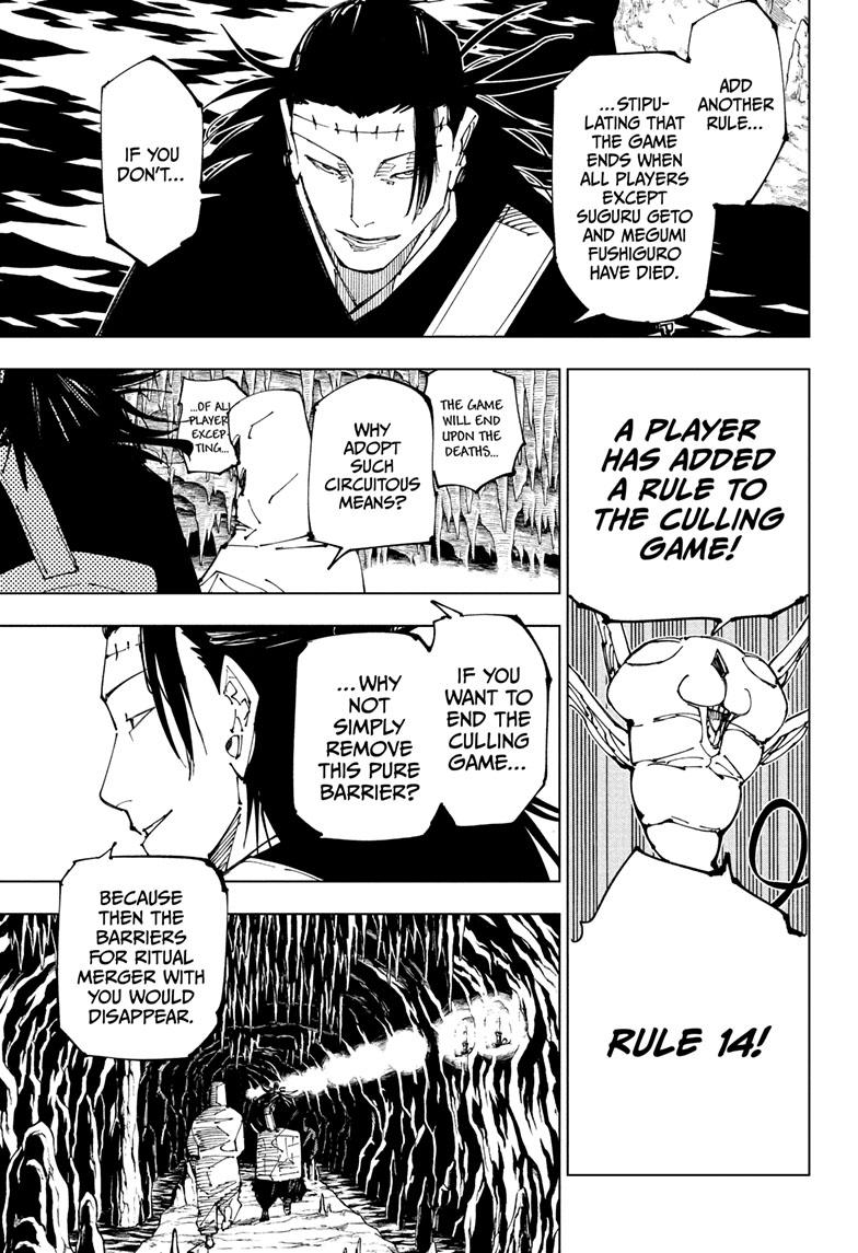 Jujutsu Kaisen Chapter 220 page 8 - Chapter 220: Self-Purification, Self-Constraint