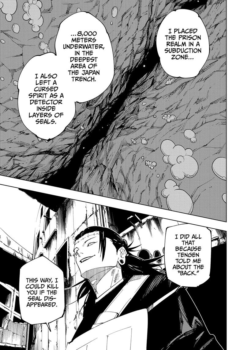 Jujutsu Kaisen Chapter 221 page 10 - Chapter 221: Gain and Loss