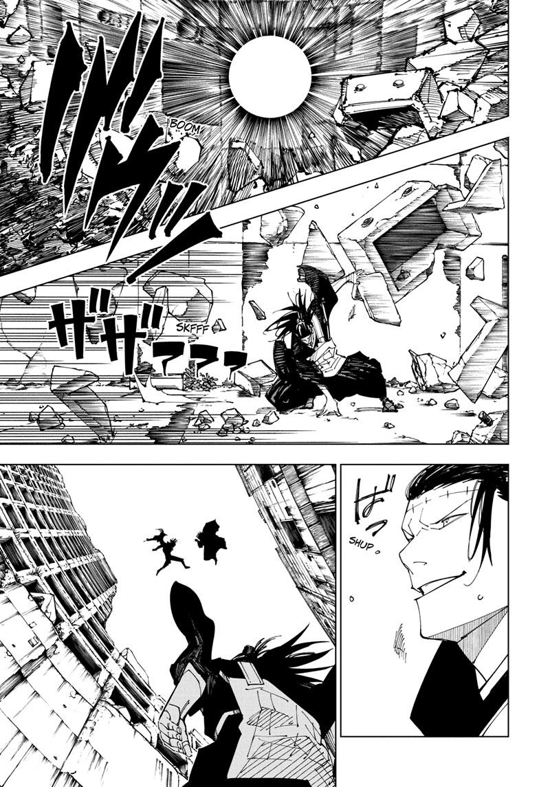 Jujutsu Kaisen Chapter 221 page 13 - Chapter 221: Gain and Loss