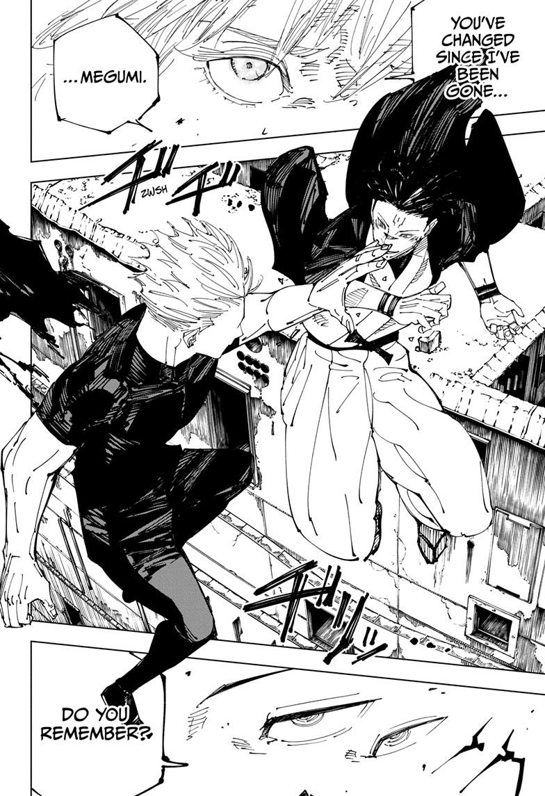 Jujutsu Kaisen Chapter 221 page 14 - Chapter 221: Gain and Loss