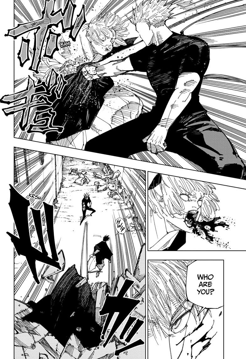 Jujutsu Kaisen Chapter 221 page 16 - Chapter 221: Gain and Loss