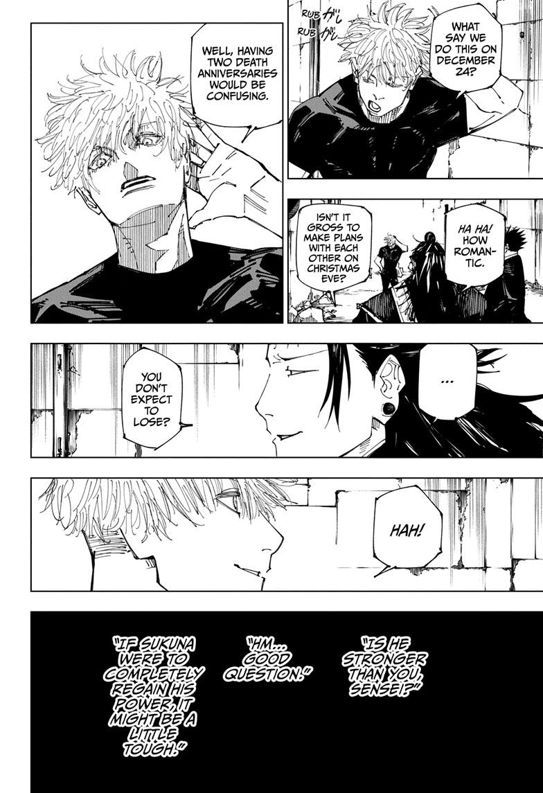 Jujutsu Kaisen Chapter 221 page 18 - Chapter 221: Gain and Loss