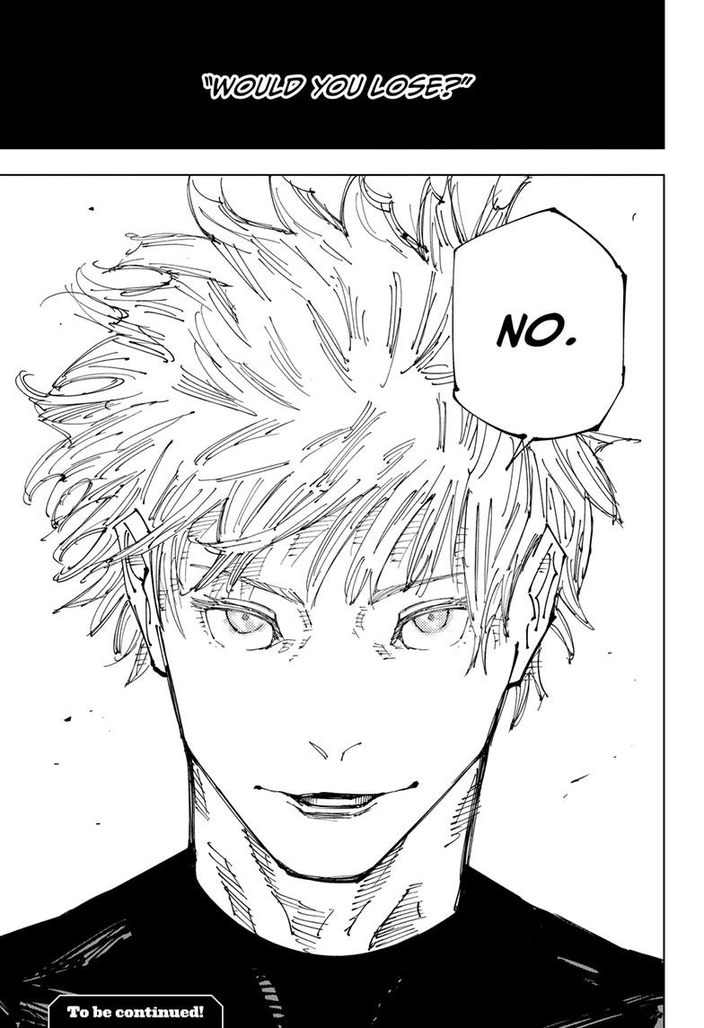 Jujutsu Kaisen Chapter 221 page 19 - Chapter 221: Gain and Loss
