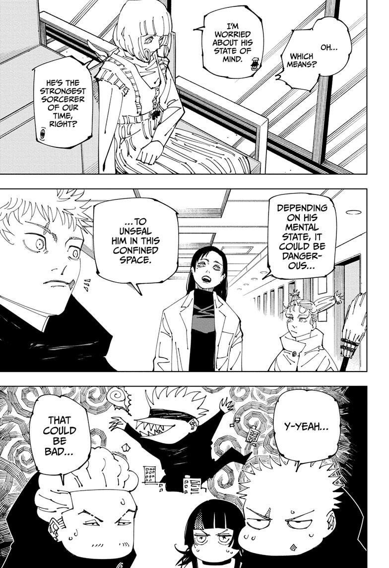 Jujutsu Kaisen Chapter 221 page 4 - Chapter 221: Gain and Loss
