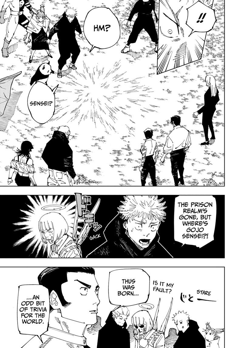Jujutsu Kaisen Chapter 221 page 8 - Chapter 221: Gain and Loss