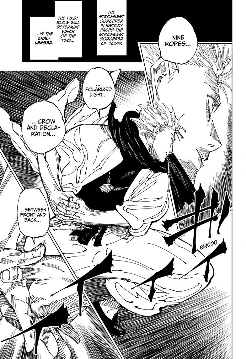 Jujutsu Kaisen Chapter 223 page 12 - Chapter 223: Inhuman Makyo Shinjuku Showdown, Part 1