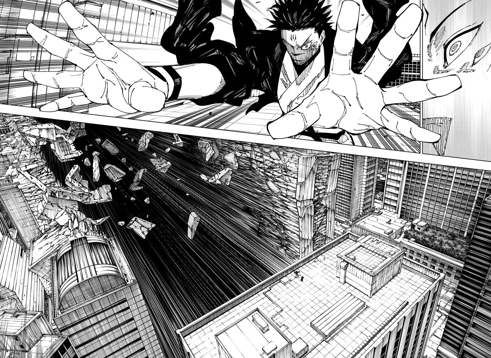 Jujutsu Kaisen Chapter 223 page 14 - Chapter 223: Inhuman Makyo Shinjuku Showdown, Part 1
