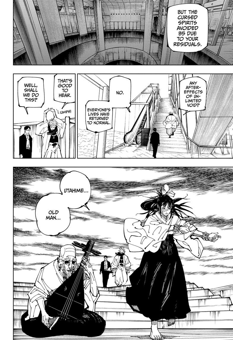 Jujutsu Kaisen Chapter 223 page 3 - Chapter 223: Inhuman Makyo Shinjuku Showdown, Part 1