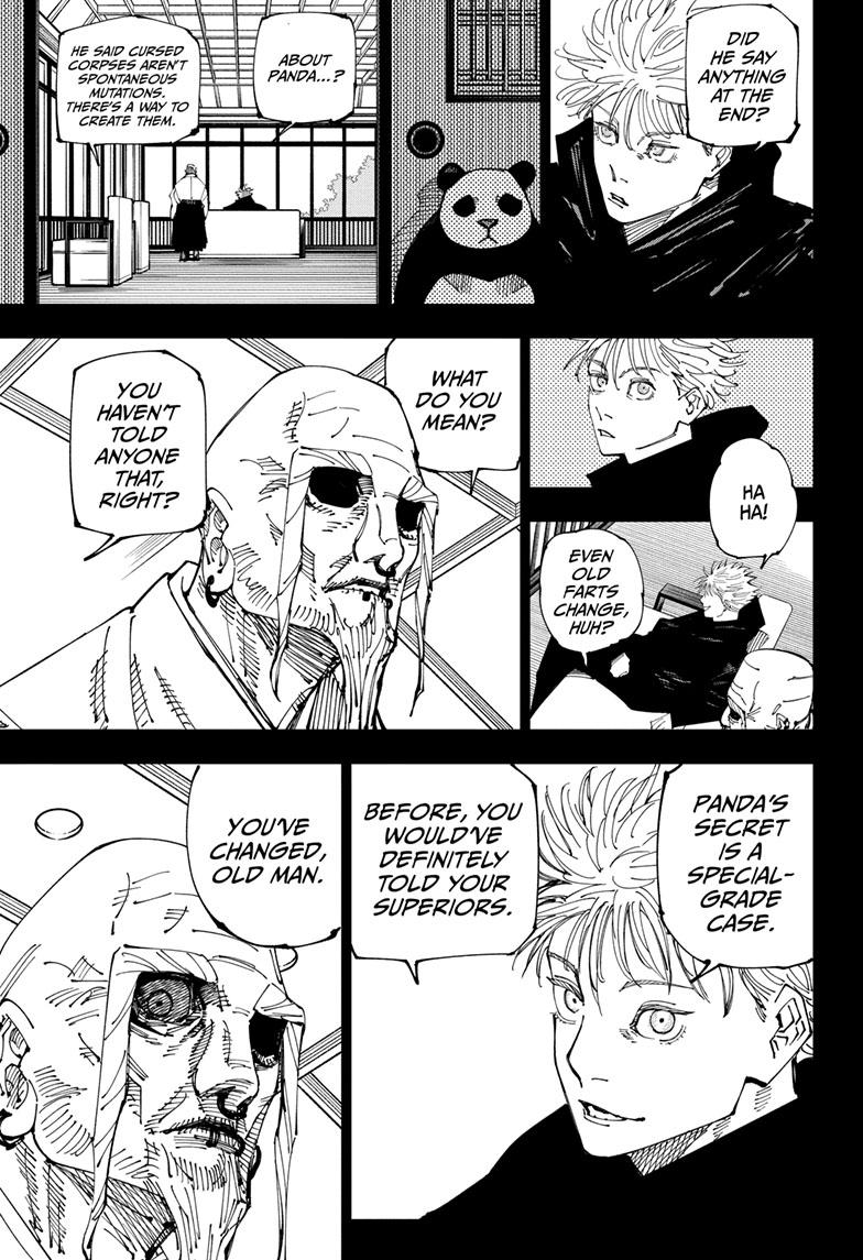 Jujutsu Kaisen Chapter 223 page 6 - Chapter 223: Inhuman Makyo Shinjuku Showdown, Part 1
