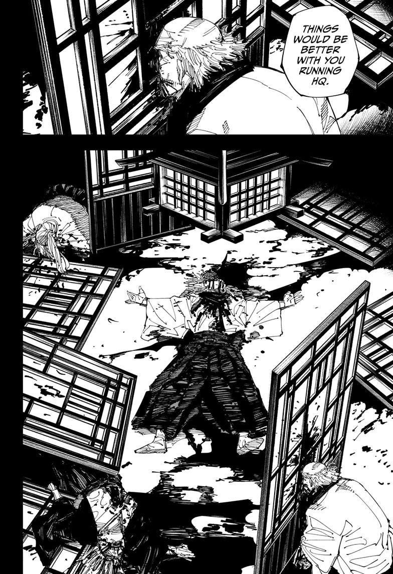 Jujutsu Kaisen Chapter 223 page 7 - Chapter 223: Inhuman Makyo Shinjuku Showdown, Part 1