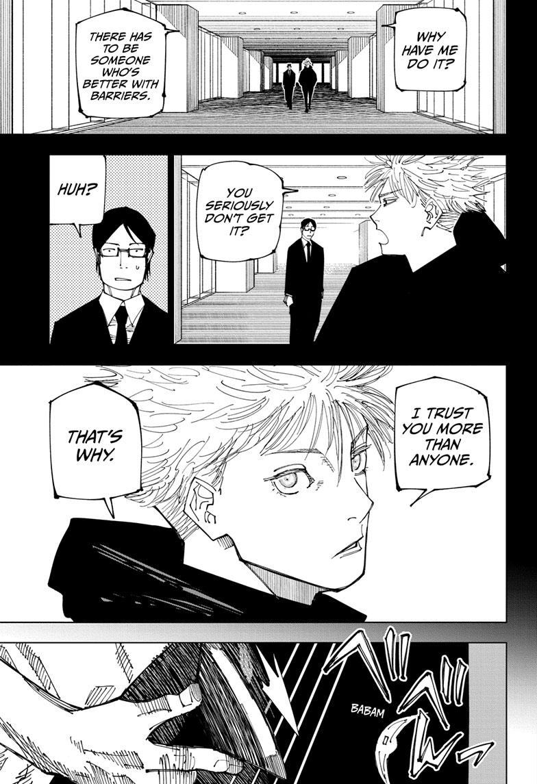 Jujutsu Kaisen Chapter 223 page 8 - Chapter 223: Inhuman Makyo Shinjuku Showdown, Part 1