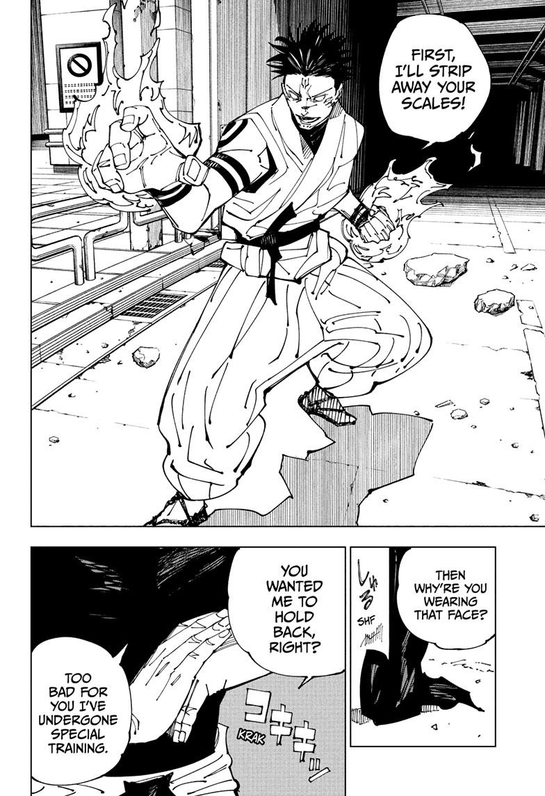 Jujutsu Kaisen Chapter 224 page 3 - Chapter 224: Inhuman Makyo Shinjuku Showdown, Part 2