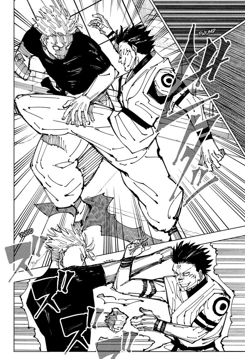 Jujutsu Kaisen Chapter 224 page 5 - Chapter 224: Inhuman Makyo Shinjuku Showdown, Part 2