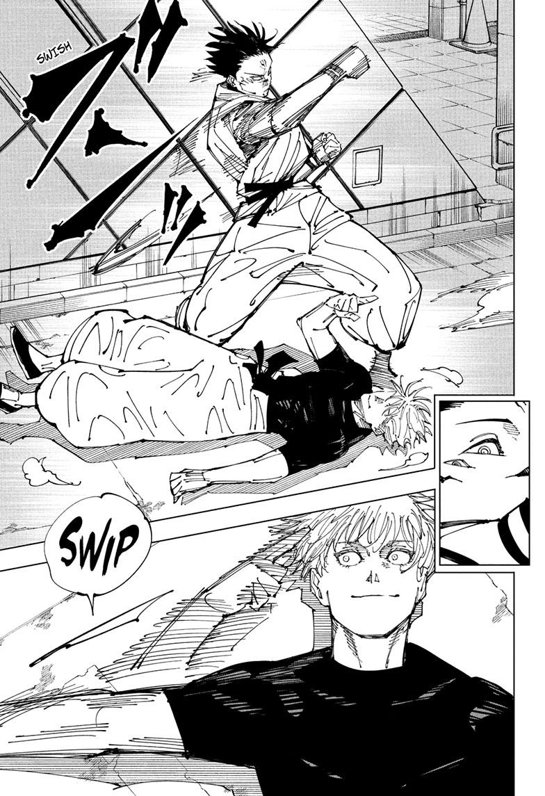 Jujutsu Kaisen Chapter 224 page 6 - Chapter 224: Inhuman Makyo Shinjuku Showdown, Part 2