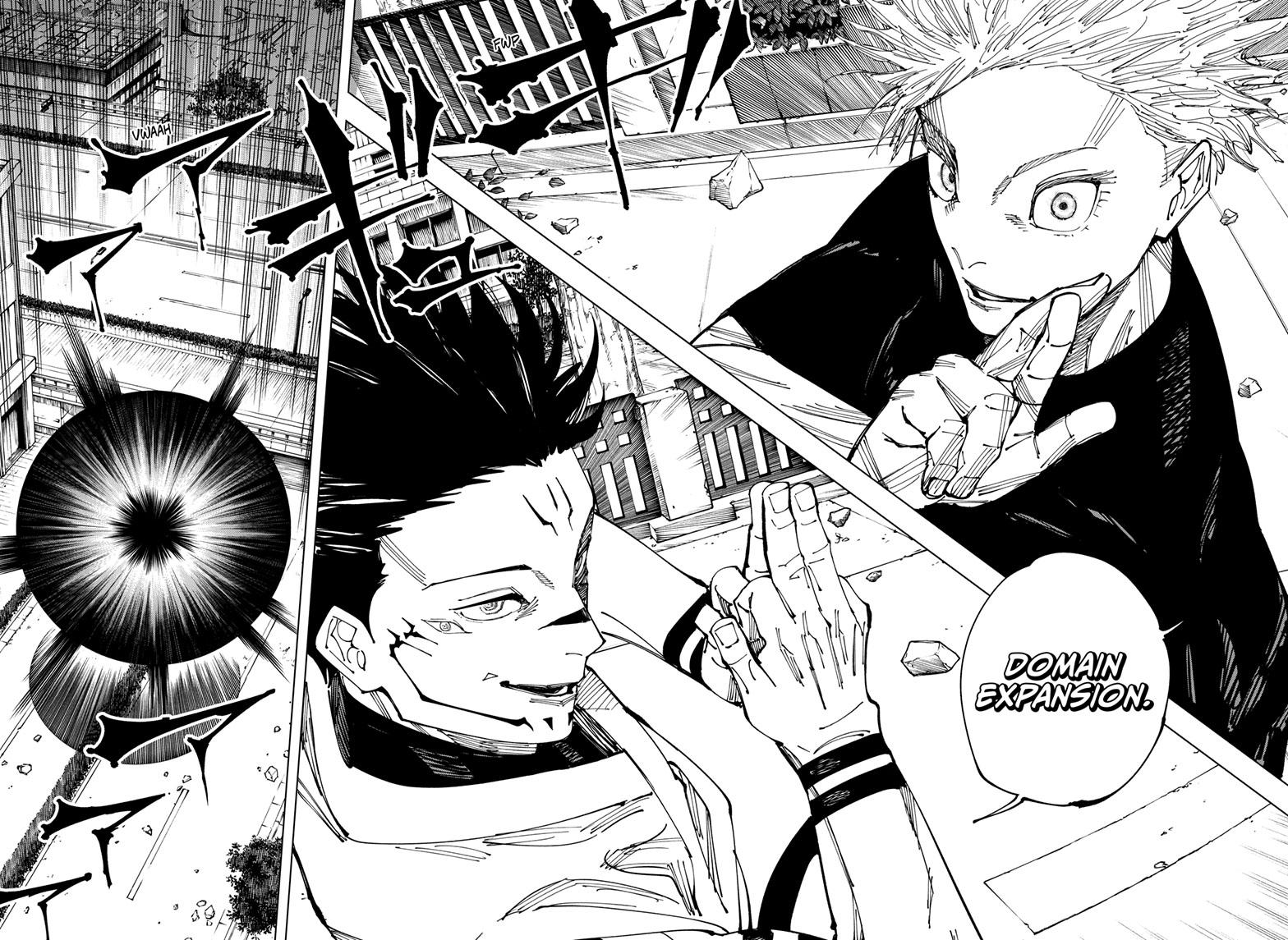 Jujutsu Kaisen Chapter 225 page 13 - Chapter 225: Inhuman Makyo Shinjuku Showdown, Part 3