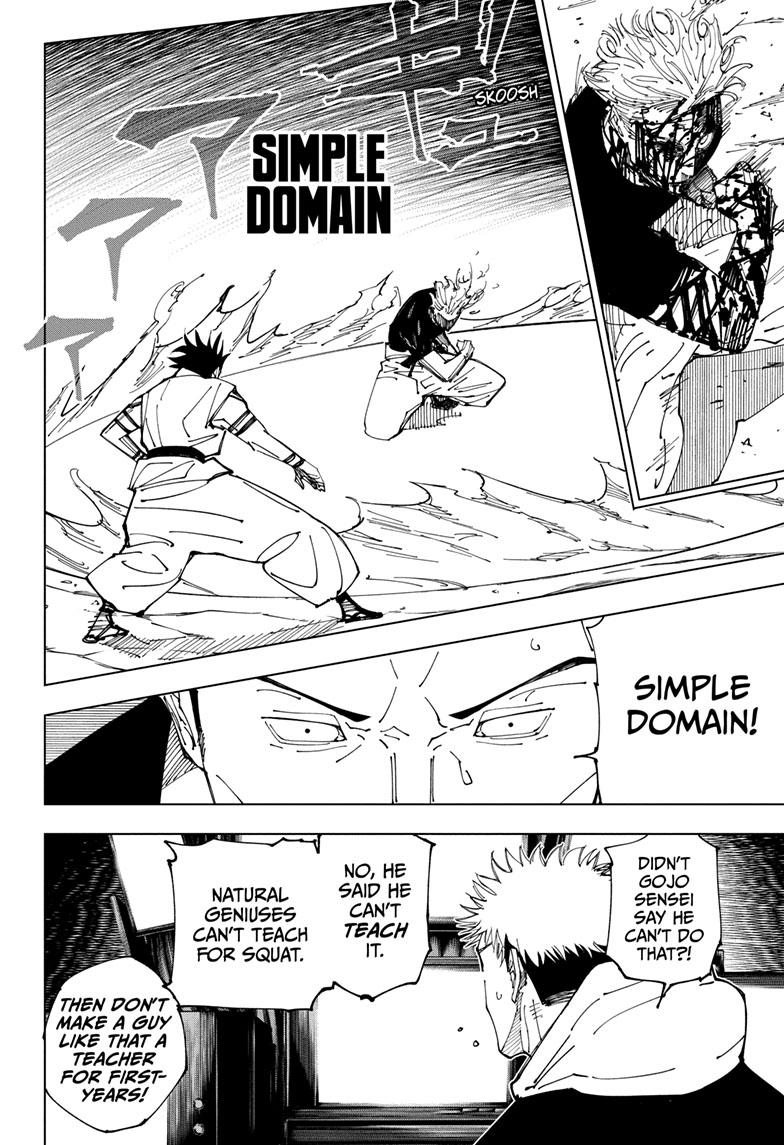 Jujutsu Kaisen Chapter 226 page 10 - Chapter 226: Inhuman Makyo Shinjuku Showdown, Part 4
