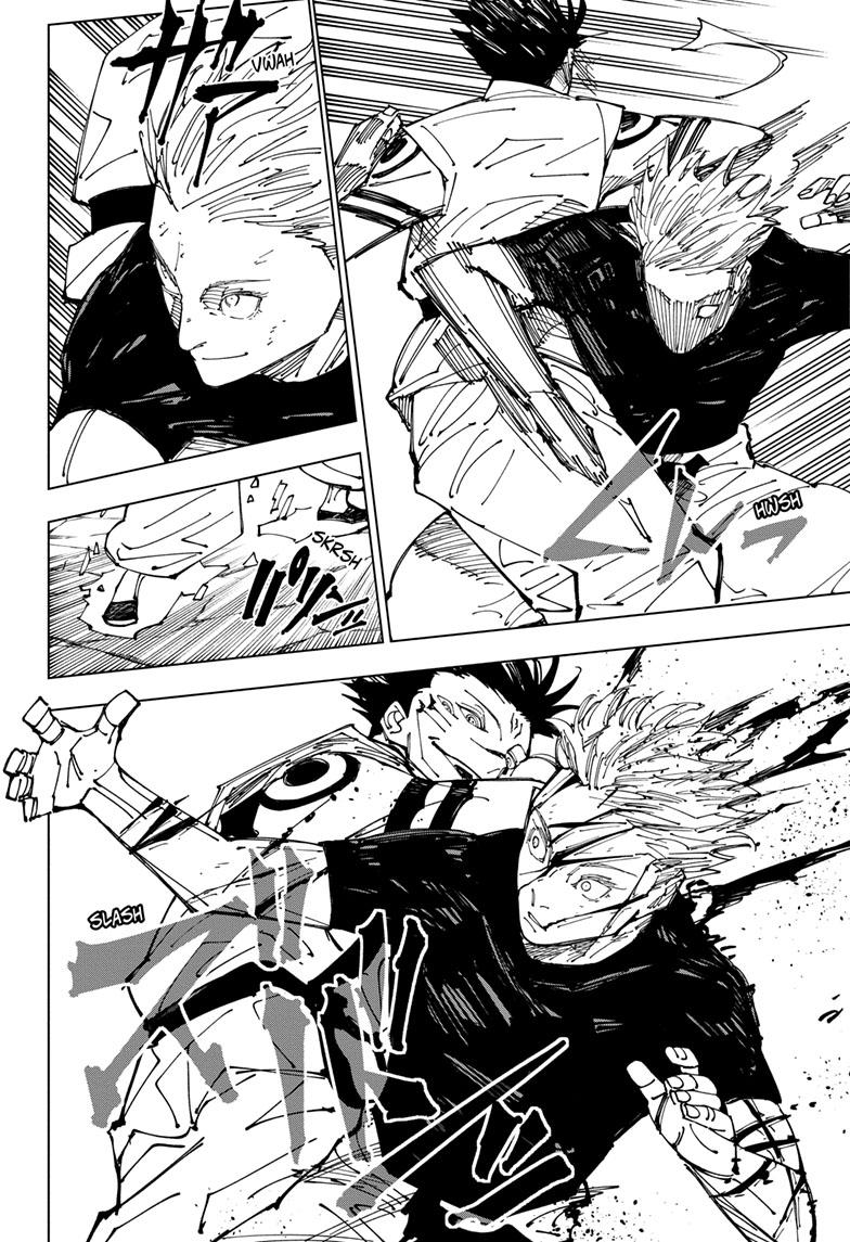Jujutsu Kaisen Chapter 226 page 12 - Chapter 226: Inhuman Makyo Shinjuku Showdown, Part 4