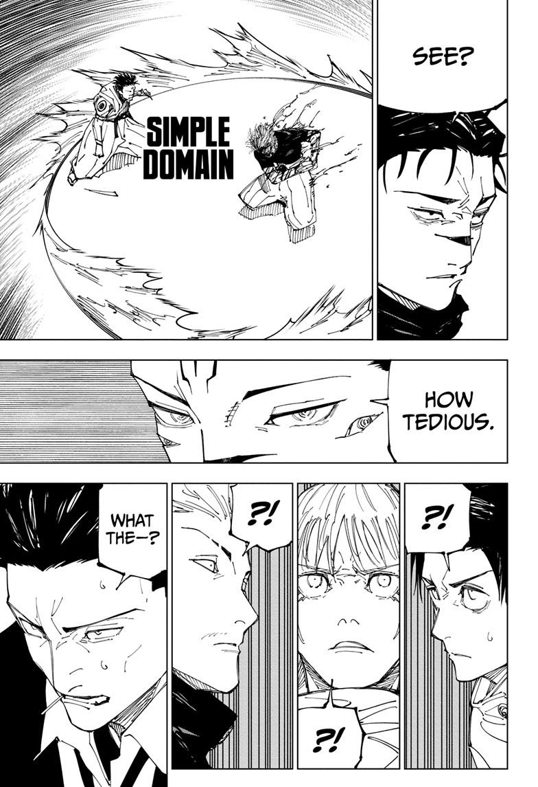 Jujutsu Kaisen Chapter 226 page 13 - Chapter 226: Inhuman Makyo Shinjuku Showdown, Part 4