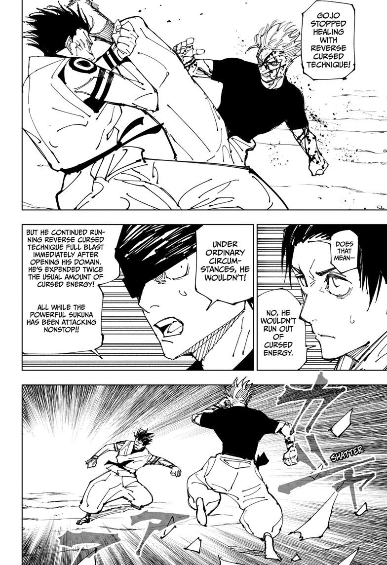 Jujutsu Kaisen Chapter 226 page 14 - Chapter 226: Inhuman Makyo Shinjuku Showdown, Part 4