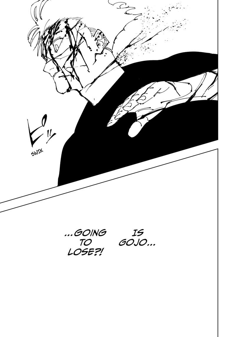 Jujutsu Kaisen Chapter 226 page 15 - Chapter 226: Inhuman Makyo Shinjuku Showdown, Part 4