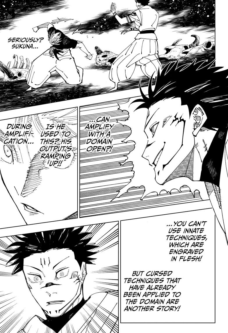 Jujutsu Kaisen Chapter 227 page 10 - Chapter 227: Inhuman Makyo Shinjuku Showdown, Part 5