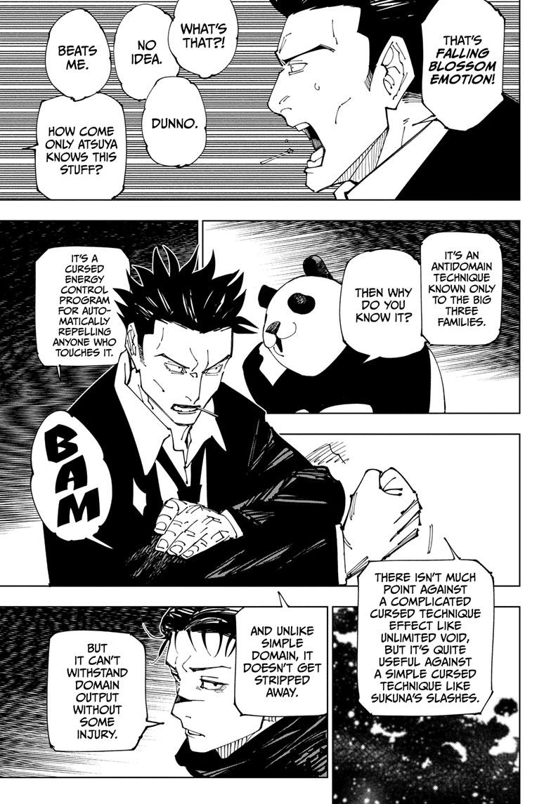 Jujutsu Kaisen Chapter 227 page 18 - Chapter 227: Inhuman Makyo Shinjuku Showdown, Part 5