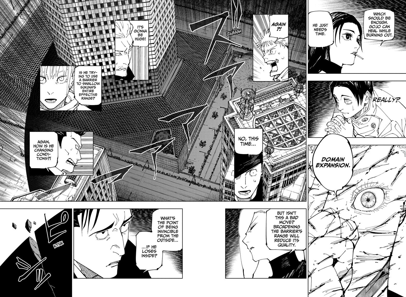 Jujutsu Kaisen Chapter 227 page 19 - Chapter 227: Inhuman Makyo Shinjuku Showdown, Part 5