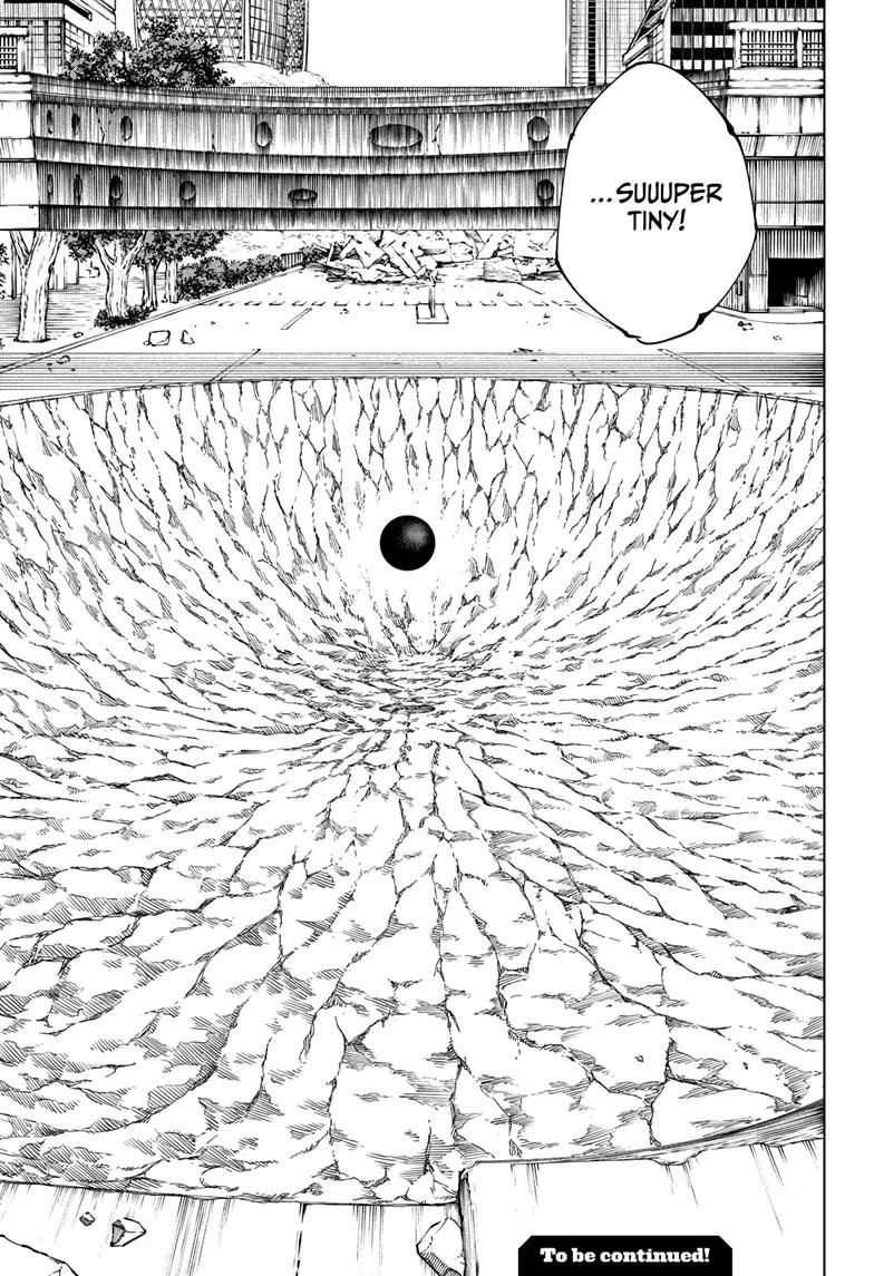 Jujutsu Kaisen Chapter 227 page 21 - Chapter 227: Inhuman Makyo Shinjuku Showdown, Part 5