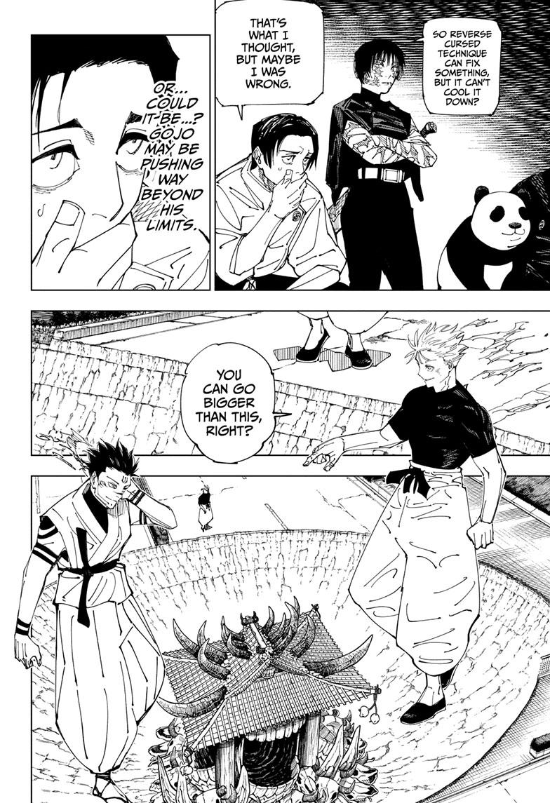 Jujutsu Kaisen Chapter 227 page 5 - Chapter 227: Inhuman Makyo Shinjuku Showdown, Part 5