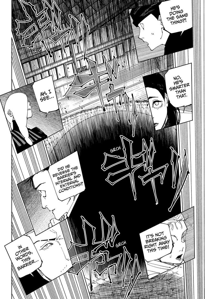 Jujutsu Kaisen Chapter 227 page 7 - Chapter 227: Inhuman Makyo Shinjuku Showdown, Part 5
