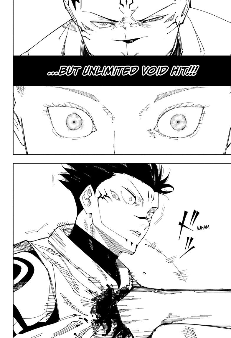 Jujutsu Kaisen Chapter 229 page 13 - Chapter 229: Inhuman Makyo Shinjuku Showdown, Part 7