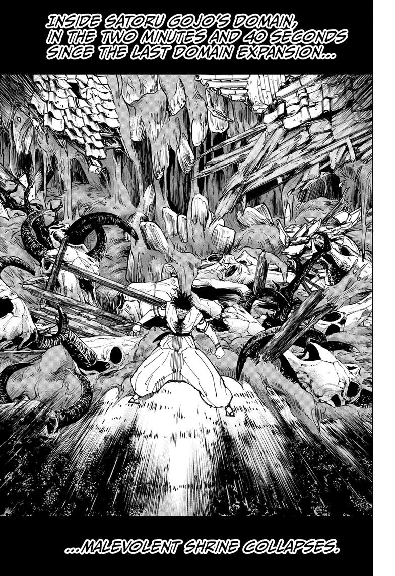 Jujutsu Kaisen Chapter 229 page 14 - Chapter 229: Inhuman Makyo Shinjuku Showdown, Part 7