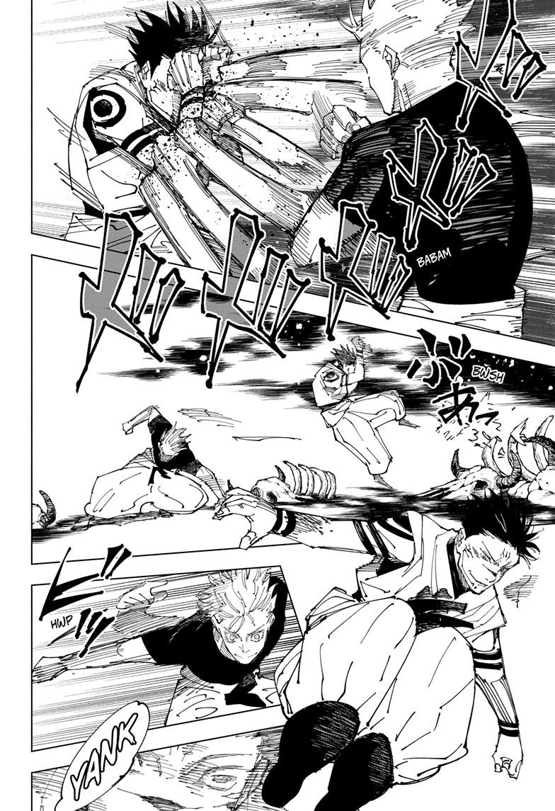 Jujutsu Kaisen Chapter 229 page 5 - Chapter 229: Inhuman Makyo Shinjuku Showdown, Part 7