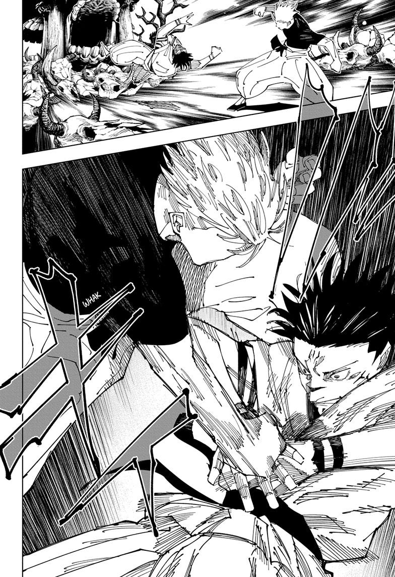 Jujutsu Kaisen Chapter 229 page 7 - Chapter 229: Inhuman Makyo Shinjuku Showdown, Part 7
